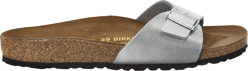 Birkenstock Madrid Mules/Clogs Women Silver - 3.5 - Mules Shoes - Image 1