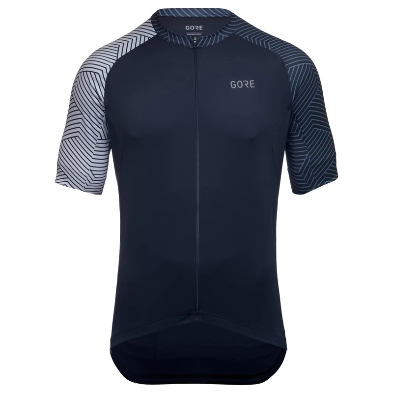 GORE WEAR Mens C5 JERSEYS, Orbit Blue/White, M EU