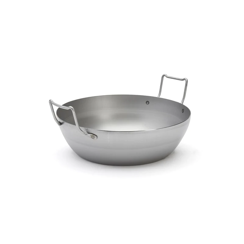 DeBuyer Stainless Steel Silver Frying Pan 32 cm 27.9 x 20.1 x 10.9 cm