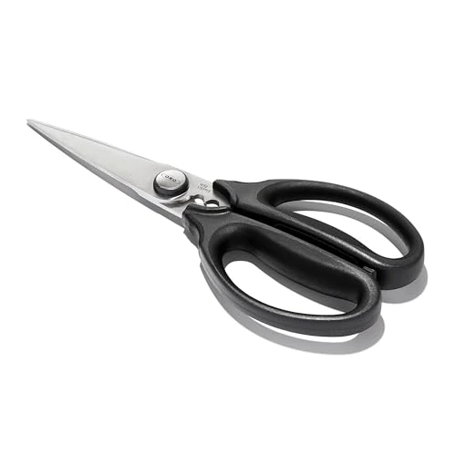OXO 1072121 Good Grips Kitchen & Herb Scissors , Silver/Black