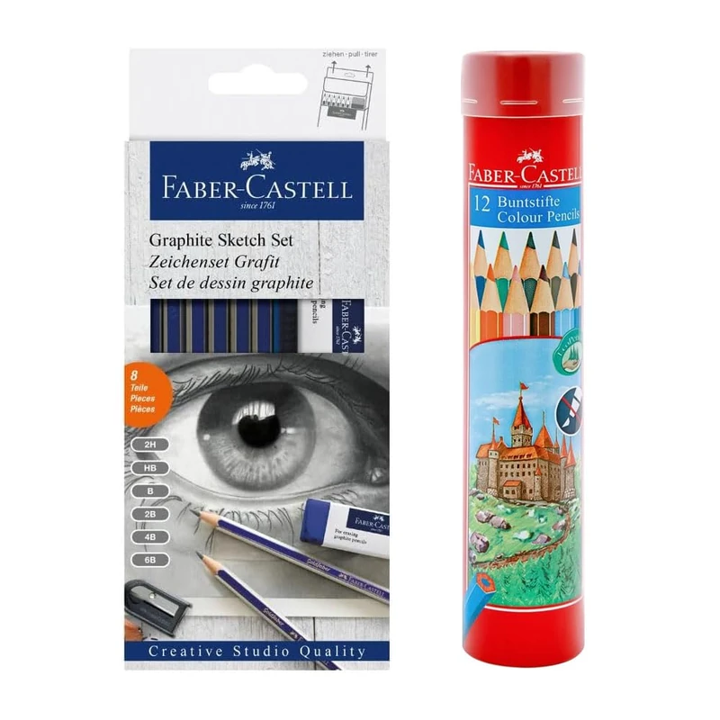 Faber-Castell Polychromos Artists Pastels Box of 36 - Image 1