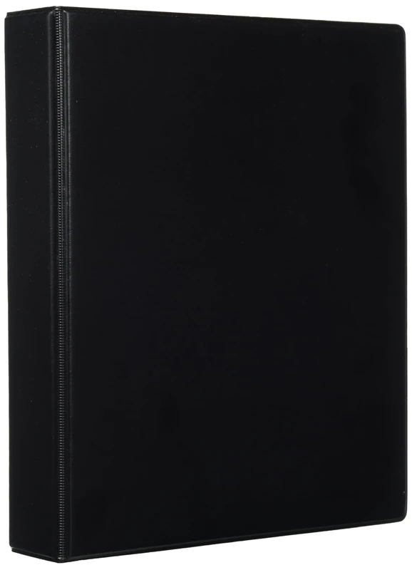 VELOFLEX Comfort 4151080 Ring Binder DIN A5 194 x 230 x 38 mm 4-Ring Mechanism PVC Black