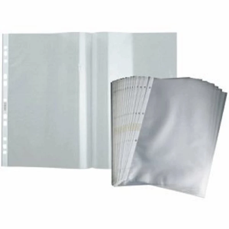 HETZEL Prospekthüllen Standardqualität, Oben Offen Prospekthülle A3 quer PP Plan 100St Oben Offen