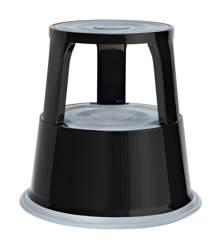 Wedo 212 101 Metal Kickstool in black