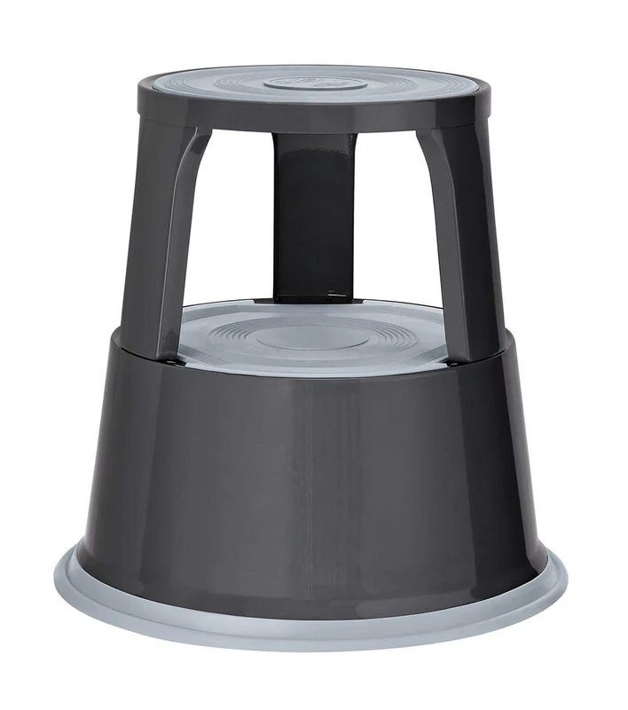 Wedo 212 112 Metal Kick Stool - Grey