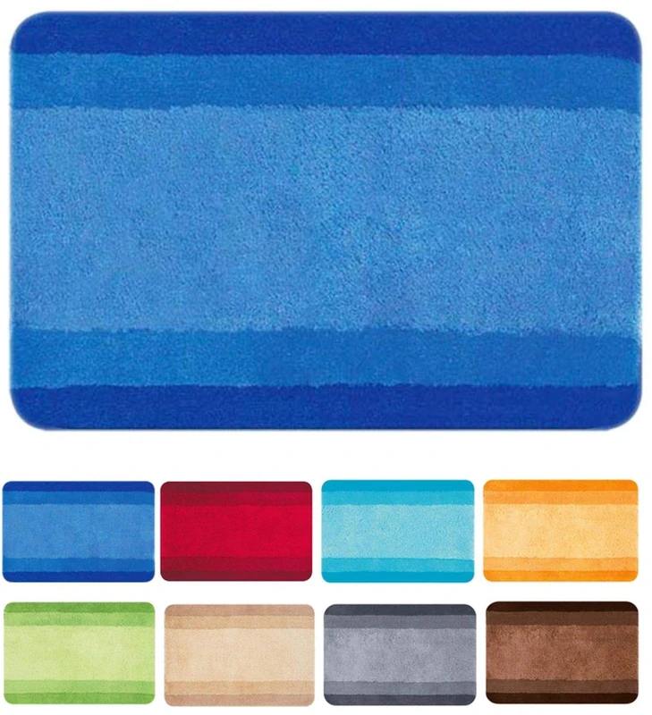 Spirella Balance 1009208 Bath Mat 70 x 120 cm Blue - Image 1