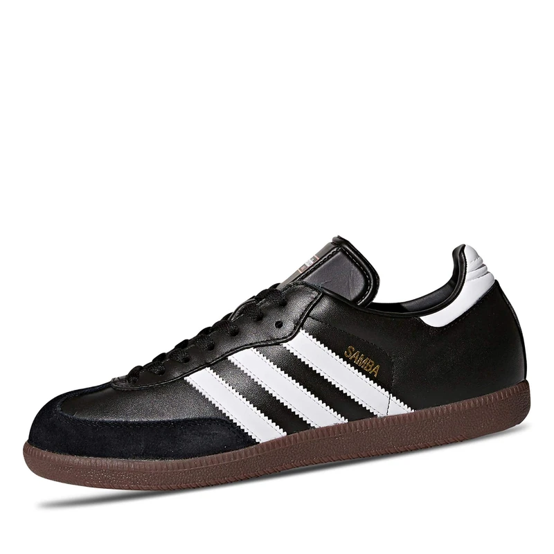 adidas Men's Samba Trainers, Black Black Running White Footwear, 9 UK