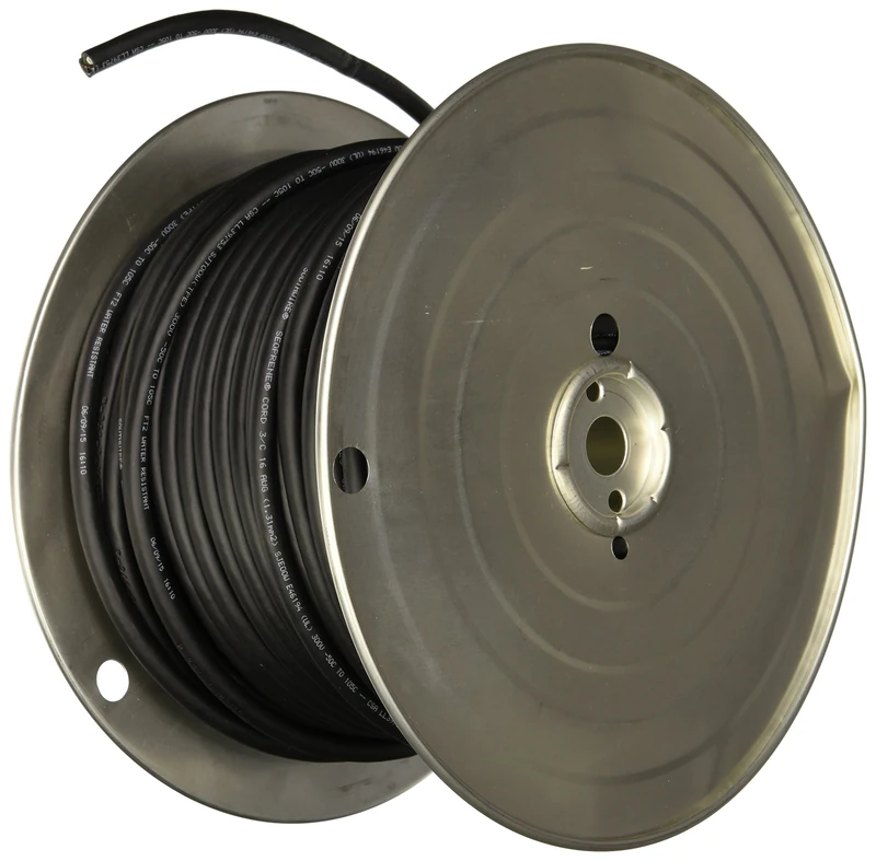Southwire 55040303 Electrical Cord, Black