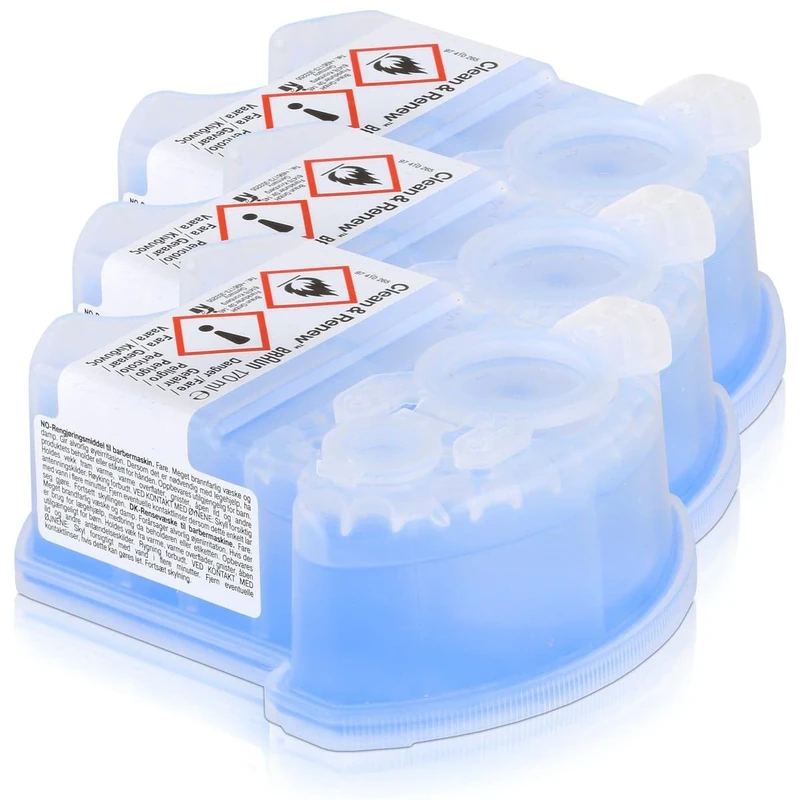 Braun CCR Clean and Renew Refill Cartridges - Lemon Fresh 3 Pack - Image 1