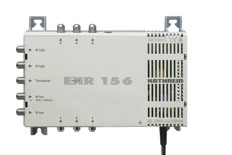 Kathrein EXR 156 Satellite Multiswitch - 1 Sat to 6 Receivers