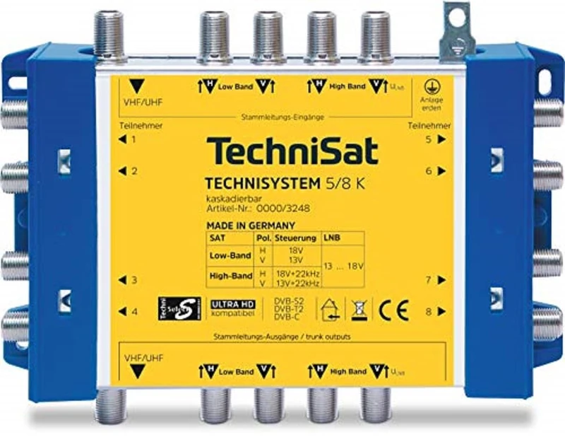 TechniSat TechniSystem 5/8 K Multiswitch Cascade