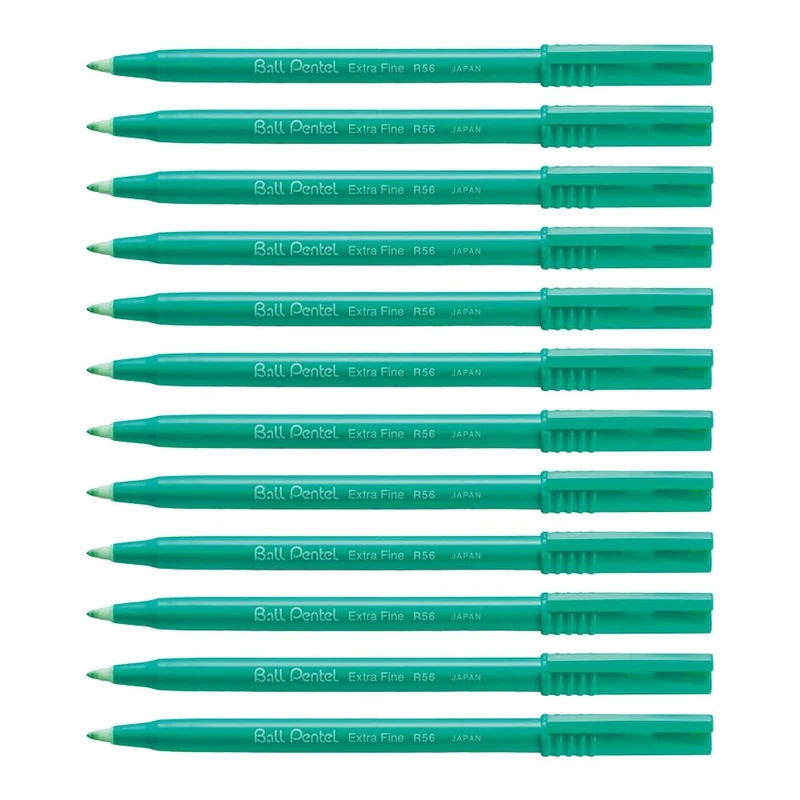 PENTEL - Roller Ball R56 Verde 0.6MM PENTEL