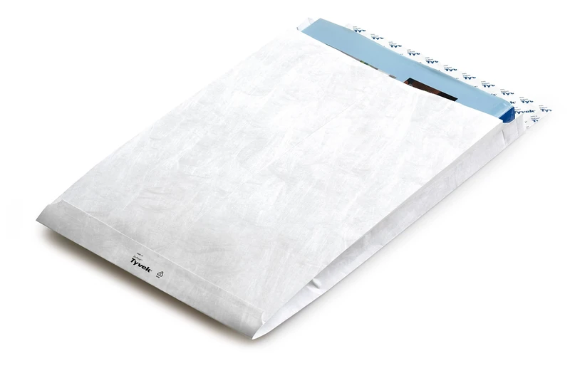 Tyvek Gusseted Envelopes Extra Capacity White - Pack of 100