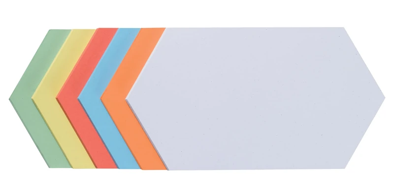 Franken UMZ 1730 99 Presentation Cards King Honeycomb 29.7 x 16.5 cm 500 Stück Assorted Colours - Image 1