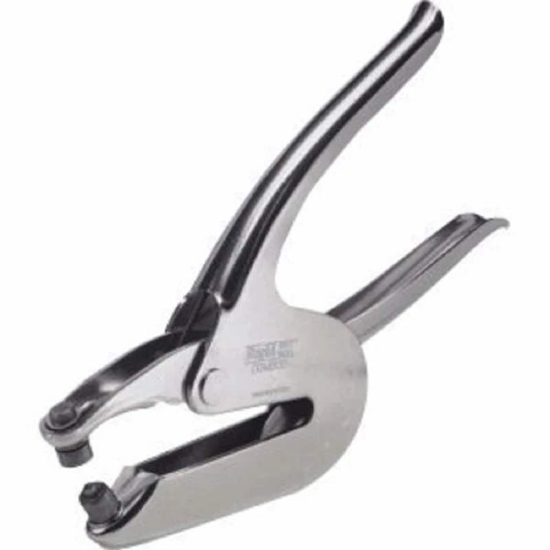 Rapid Combi 80-300 Eyelet Pliers, 10 Sheet Capacity, For 3 and 4mm Eyelets, Metal, Chrome, 31069426