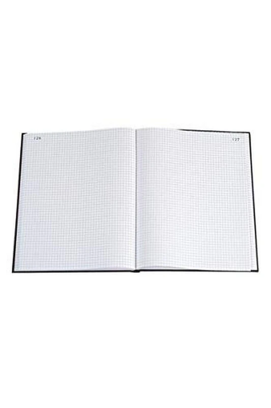 Exacompta - Ref 412E - Accounting Hard Cover Book (200 Pages) - A4 (210 x 297mm) in Size, Squared Rulings, 110gsm Paper - Numbered Pages to Avoid Tampering - Image 1