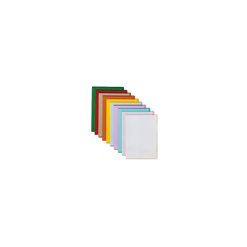 Bene 205000 Document Sleeves A4 PCV Pack of 100 Green - Image 1