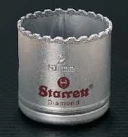 Starrett Diamond Grit Hole Saw - D0414 Ceramic and Tile Drill Cutter - For Brick Glass Marble Slate Stone Porcelain - 108mm (4.1/4 inch)