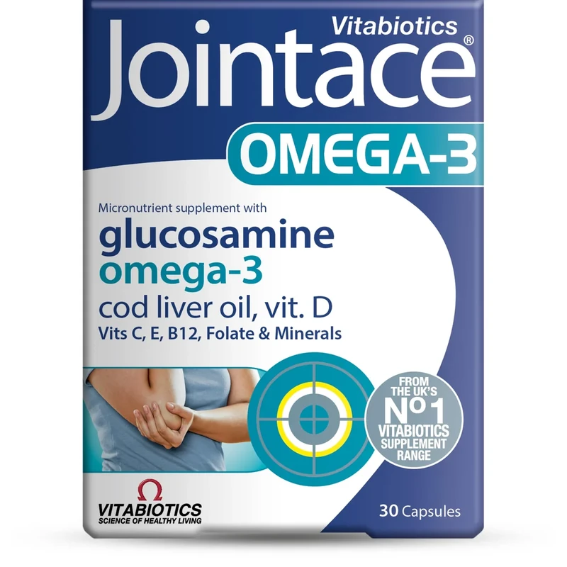 Vitabiotics Jointace Omega-3 30 Capsules - Joint & Muscle Support