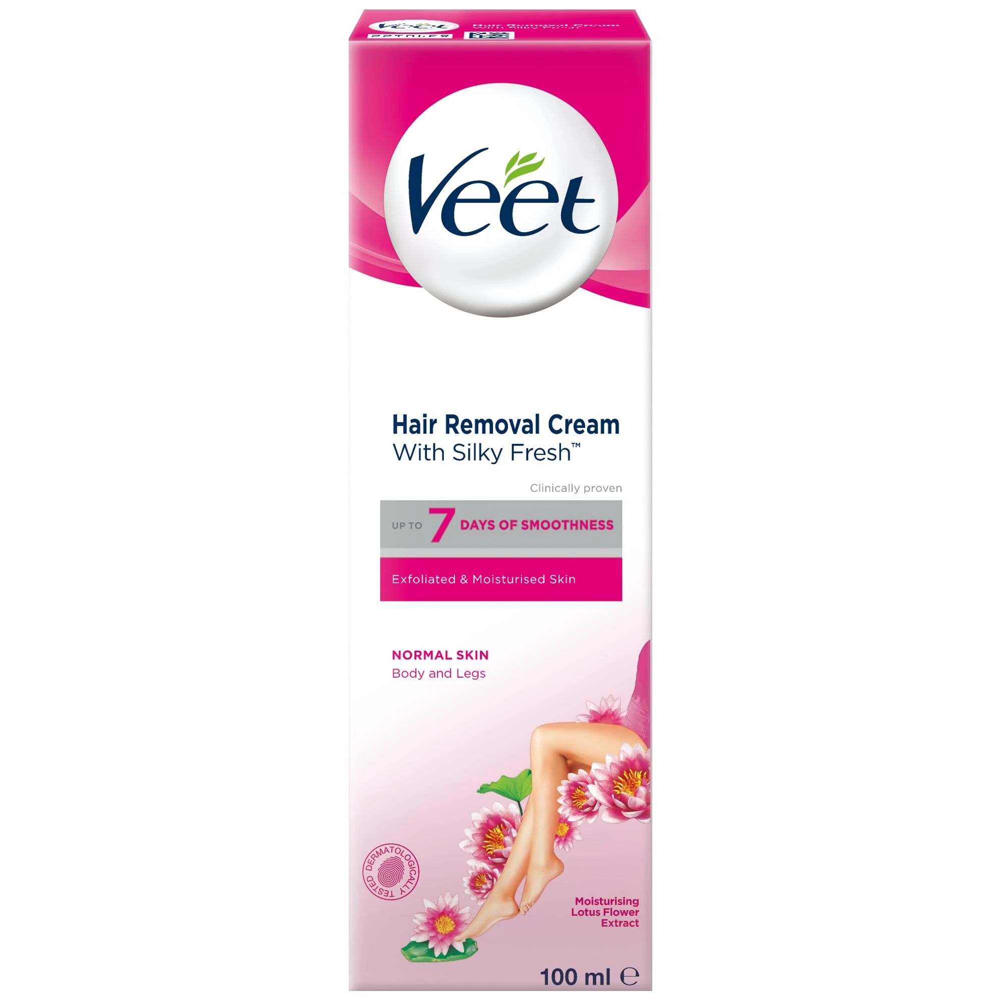 Veet Hair Removal Cream Normal Skin Lotus Milk & Jasmine Fragrance, 100 ml (Pack of 1),other