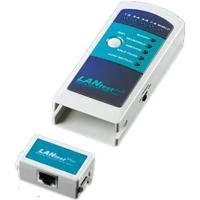 HOBBES 256652A Network Cable Tester 1.5 V 125 x 52 x 39 mm 0 – 50 °C 0 – 95% -10 – 60 °C Black, Green, Grey
