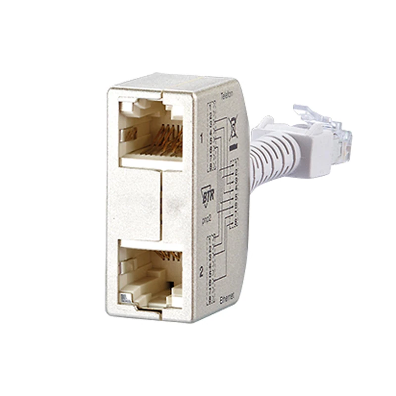 METZ CONNECT BTR 2x Cable Sharing Adaptors pnp 2 Ethernet-ISDN VE = 2 Ethernet-ISDN