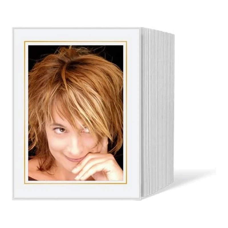 Daiber 20123 – Picture Frames (White), Paper, 13 x 18 cm)