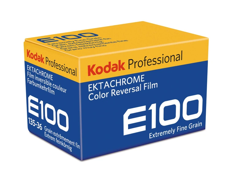 Kodak Ektachrome E100G Slide Film – 35mm, 36 Exposures – Color Reversal Film, ISO 100 – Fine Grain, Neutral Tones