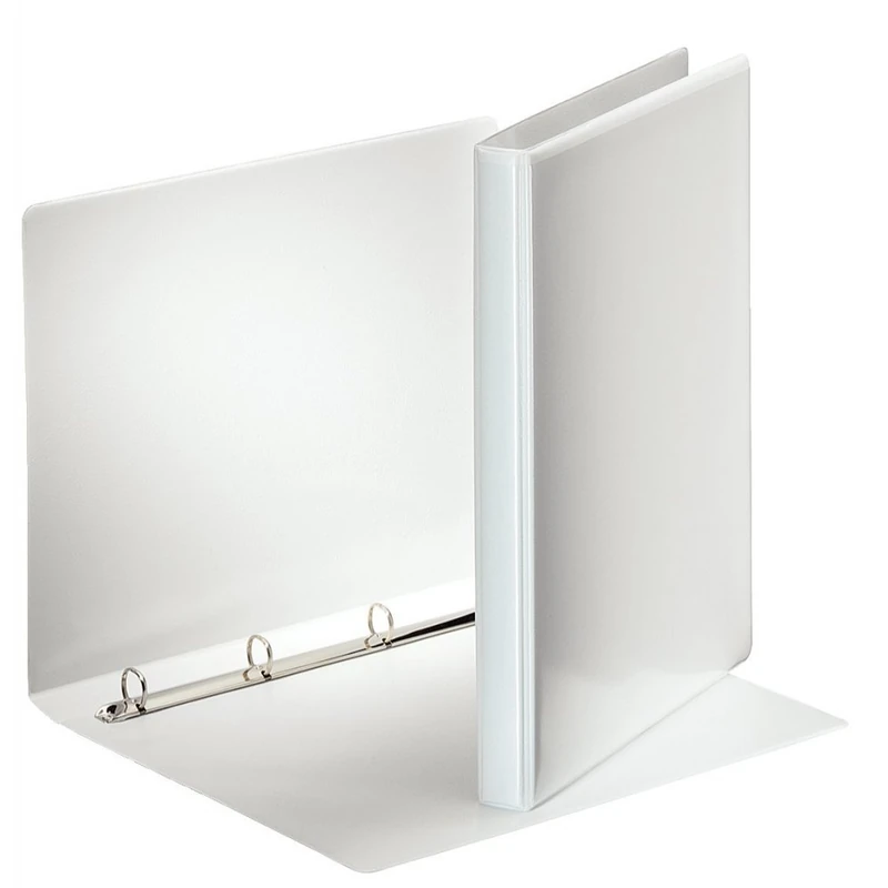 Esselte Presentation Ring Binder Polypropylene 4 O-Ring 15mm A4 White Ref 49700 [Pack of 10]