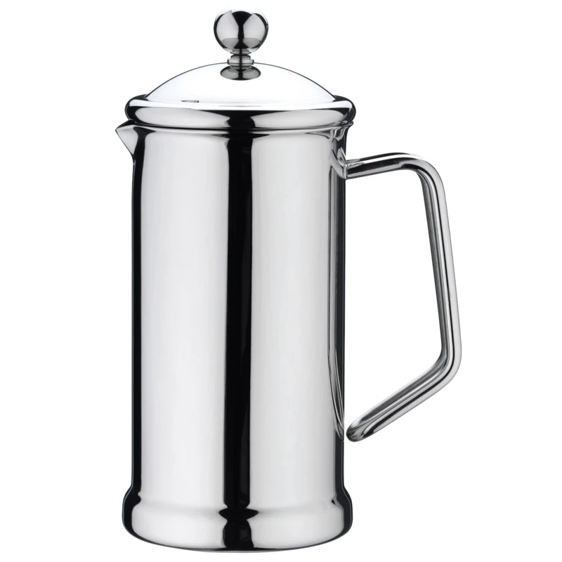 Café Stal CMS-10SS Originals Single Wall Cafetiere, Stainless Steel