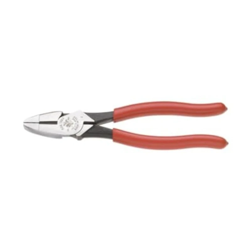 Klein Tools HD2139NE Side Cutter, 0 V, Red/Silver, 241 mm