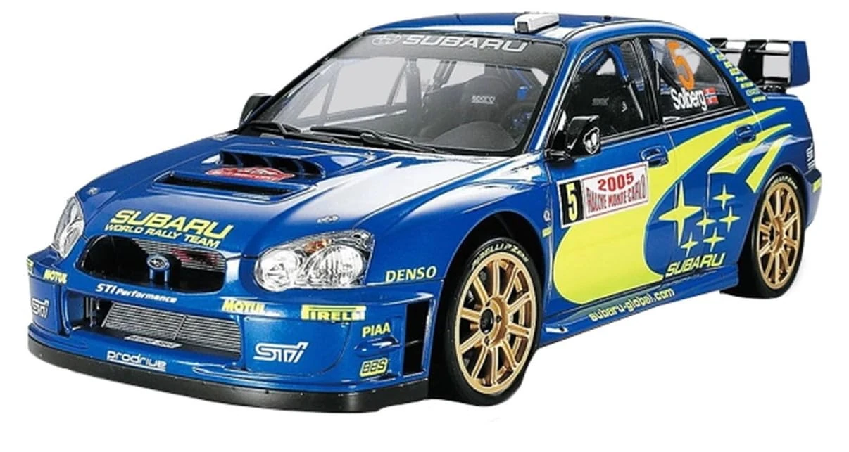 TAMIYA Subaru 24281 1:24 Impreza WRC Monte Carlo 2005 Model Building Kit, Plastic Kit, Hobby, Crafts, Gluing, Model Kit, Model, Plastic Model Making