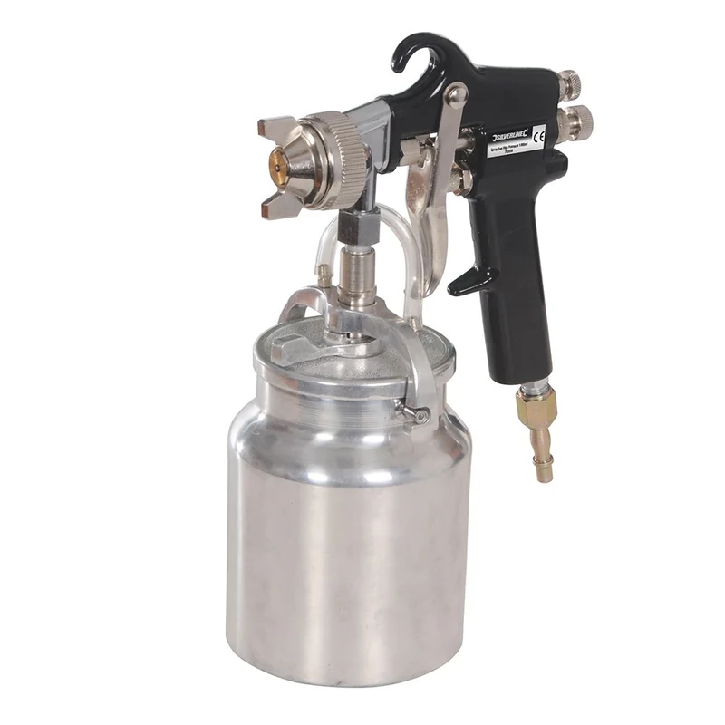 Silverline 763556 Spray Gun High Pressure 1000ml