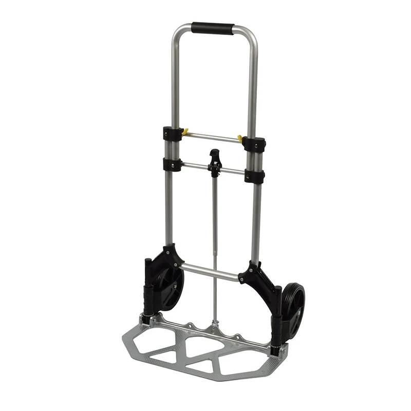 Silverline 633565 Folding Aluminium Hand Truck 70kg Load Capacity