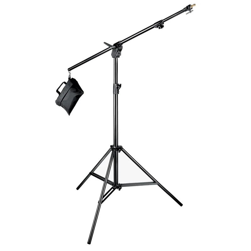 Manfrotto Aluminium Combi-Boom Stand with Sandbag - Black
