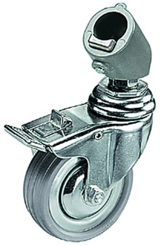 Manfrotto 75mm Wheel with Brakes and Adapter for Legs (Pack of 3)