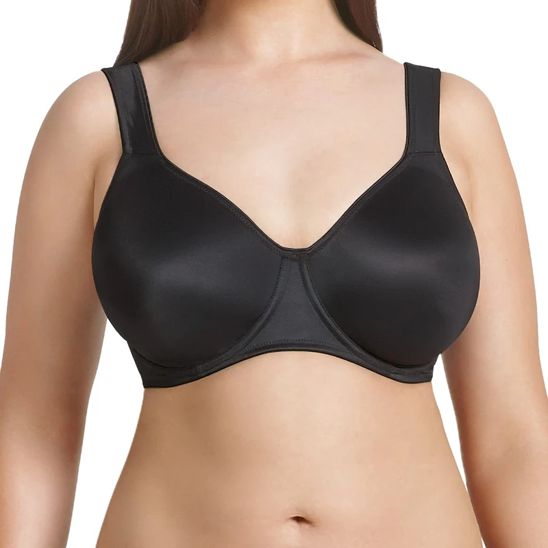 Anita Women's Seamless Underwired Full Figure Bra Black 30 F