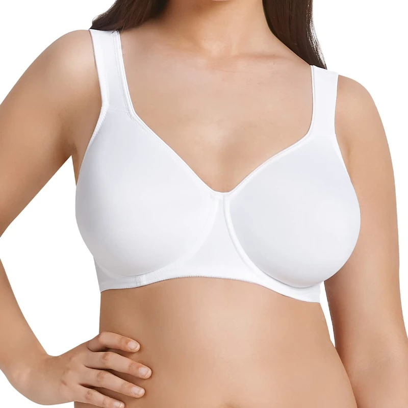 Anita Women's Seamless Underwired Full Figure Bra White 44 B