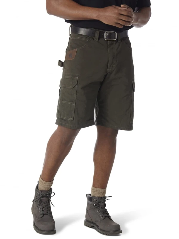 Wrangler Riggs Workwear Men’s Ripstop Ranger Cargo Short - Green - 33