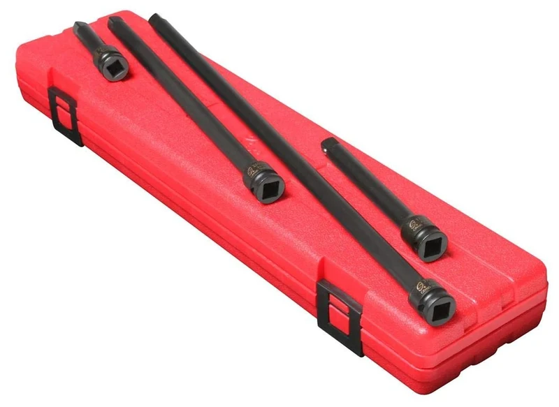 Sunex 3500 3/8-Inch Drive Impact Extension Set, 4-Piece