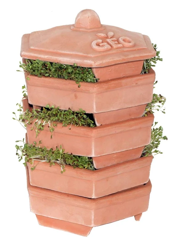 GEO TZZ0933 Terradisiena Terracotta Sprouter - Day/Night Double Grow - Image 1