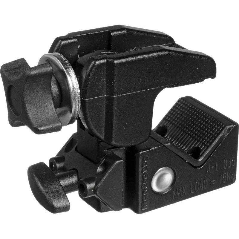 Manfrotto 035BN Binocular Super Clamp, Allows You To Mount Binoculars Onto A Tripod