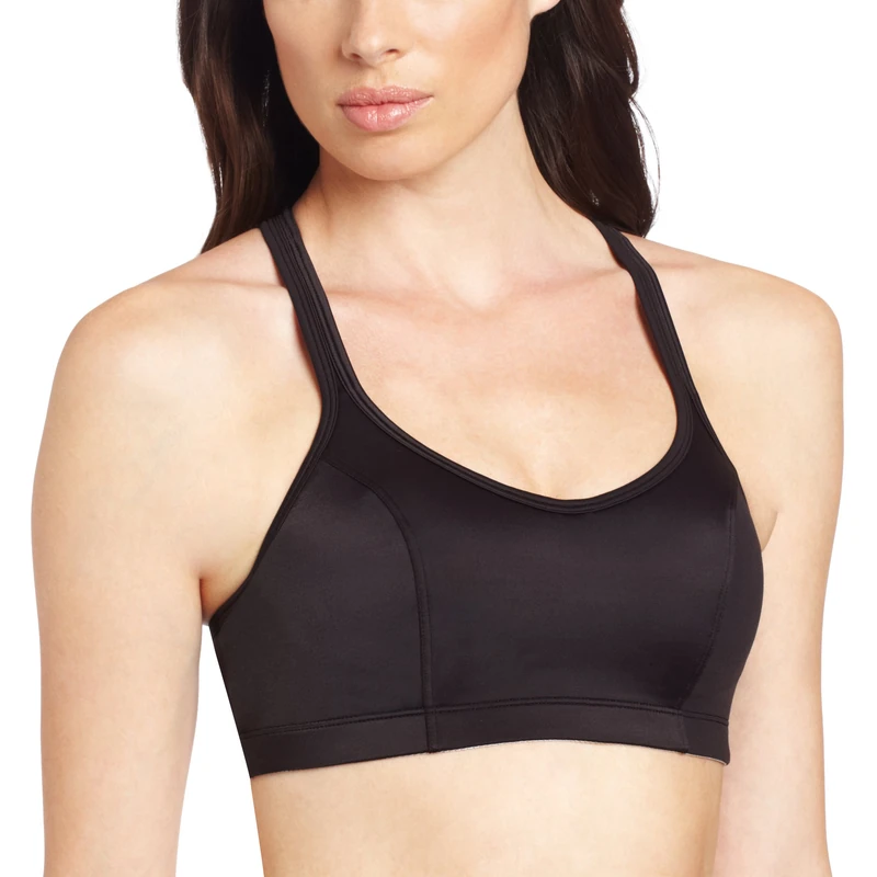 Champion Women's Shaped T-Back Sport Bra, Black, 36B