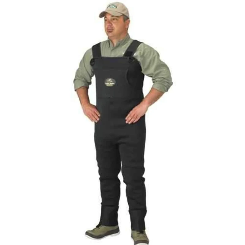 CA5902W-MS Caddis Men's Neoprene Stockingfoot Waders - M Stout Green, Forest Green