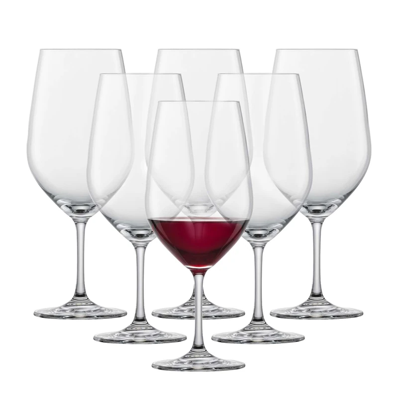 Schott Zwiesel Vina Large Bordeaux Wine Glass, Pack of 6