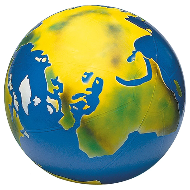 Togu Earthball Ball - Blue with Decoration, 100 cm
