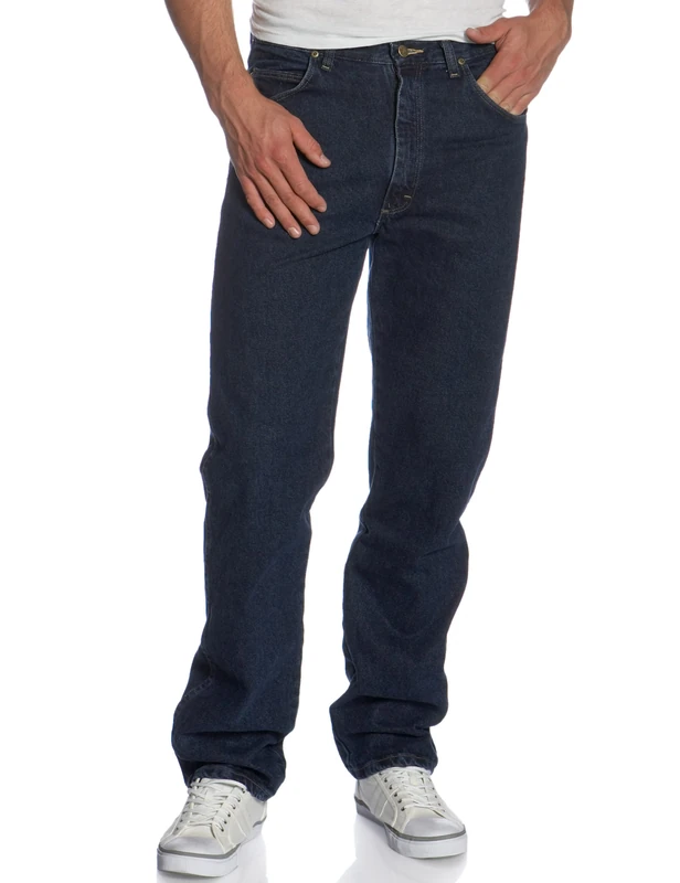 Wrangler Men's Big & Tall Rugged Wear Classic Fit Jean, Dark Wash Blue, 50W x 34L - Image 1