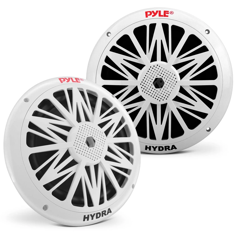 Pyle PLMR82 300W 8 inch 2 Way Marine Speaker - White