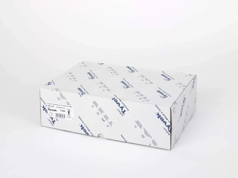 Tyvek 758124 406mm x 305mm 51mm Gusset Envelope - White (Pack of 100)