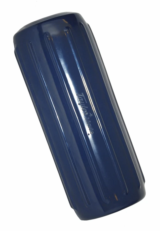 TaylorMade Products 571025 Big B Inflatable Vinyl Boat Fender with Center Rope Tube 6 inch x 15 inch, Navy Blue